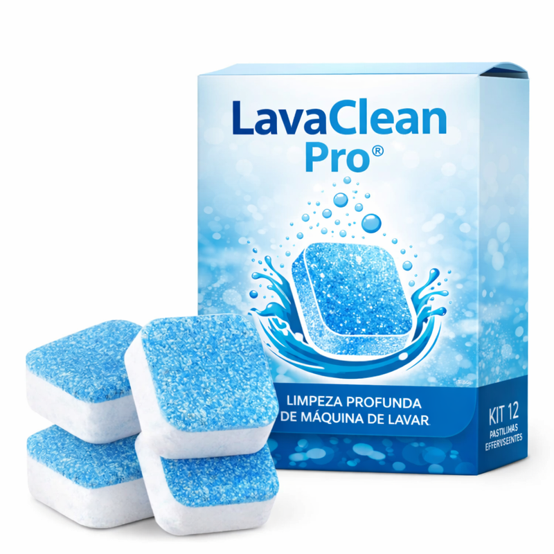 LavaClean Pro® – Elimine sujeira invisível da sua máquina